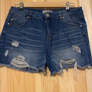 Jean shorts